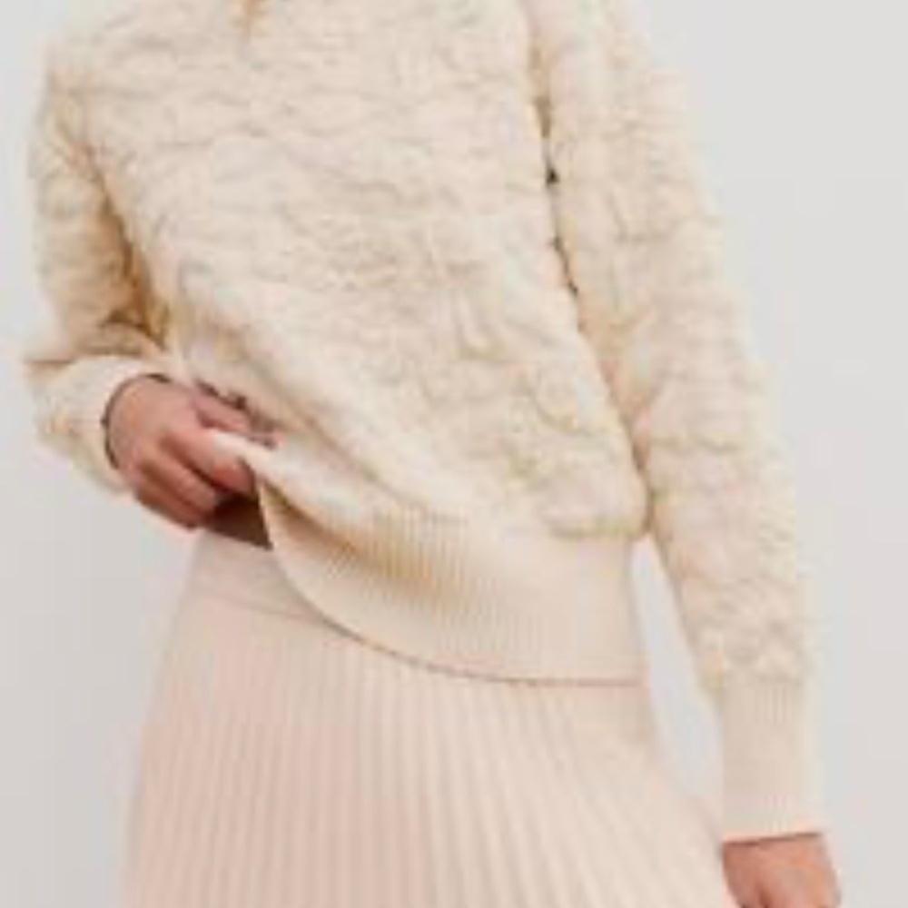 Zara pearl embellished sweater NWOT - Picture 6 of 6